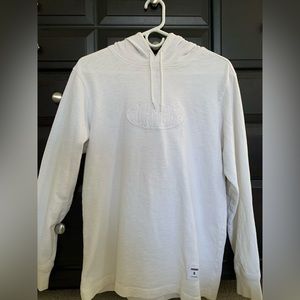 Supreme White Hoodie SS17 Sz Small